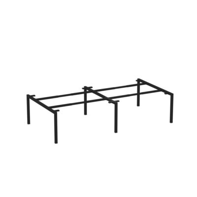 Apex 4 Person Double Desk Frame