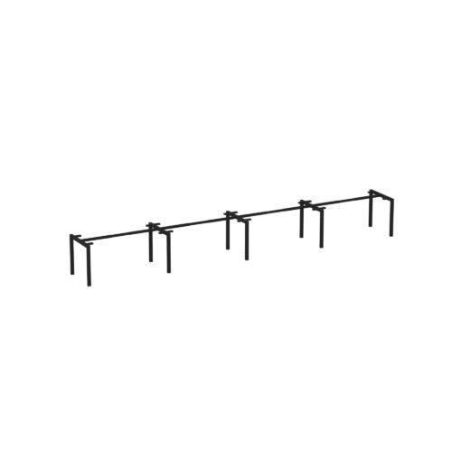 Apex 4 Person Inline Desk Frame