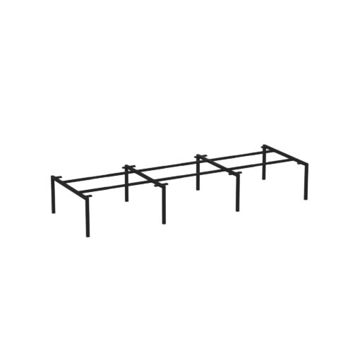 Apex 6 Person Double Desk Frame