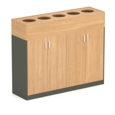 Apex Swing Door Credenza with Planter 1530W