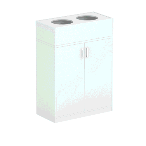 Apex Swing Door Credenza with Planter 900W
