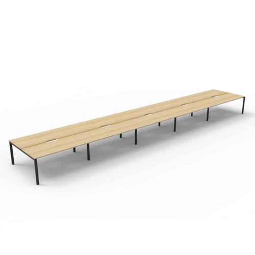 Avenger Mercury 10Person Double Sided Desk