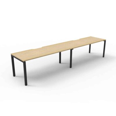 Avenger Mercury 2Person Single Sided Desk