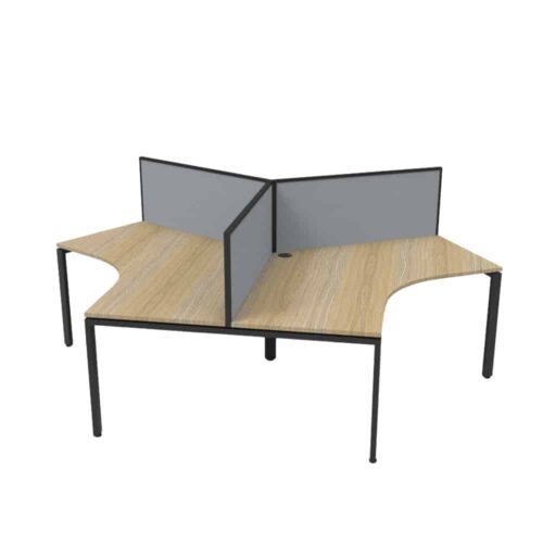 Avenger Mercury 120 Degree Workstation - Profile Leg