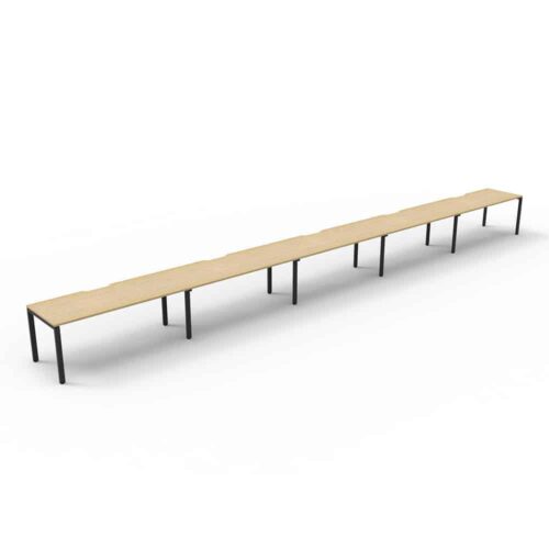 Avenger Mercury 4Person Single Sided Desk