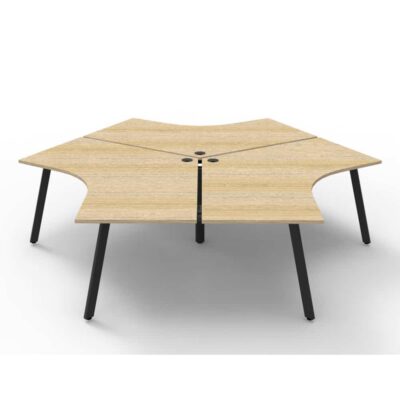 Avenger Venus 120 Degree Workstation - Eternity Leg