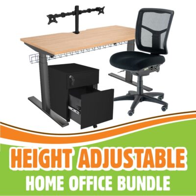 Height Adjustable Home Office Bundle