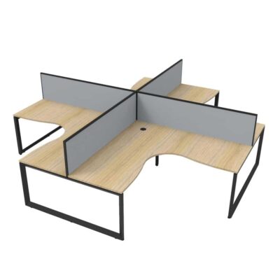 Avenger Mars 4 X-POD Corner Desk With Alto Screen