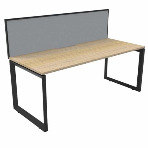 Avenger Mars 1P Single Sided Desk With Alto Screen