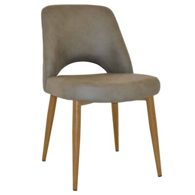 Delilah Chair with Metal Leg