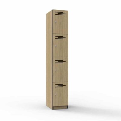 4 Door Melamine Locker