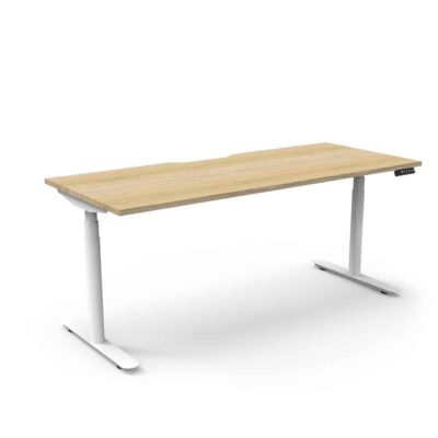 Radial Electric Height Adjustable Desk