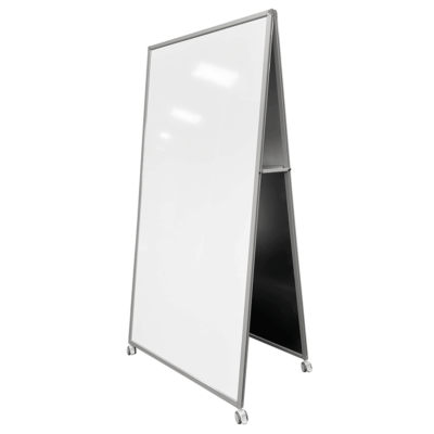 Double Sided Mobile Porcelain Whiteboard