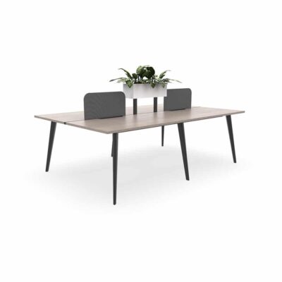 Enzo 4P Double Sided Desk (With Planter)