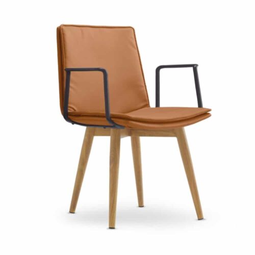 Evolve Wood Visitor Chair