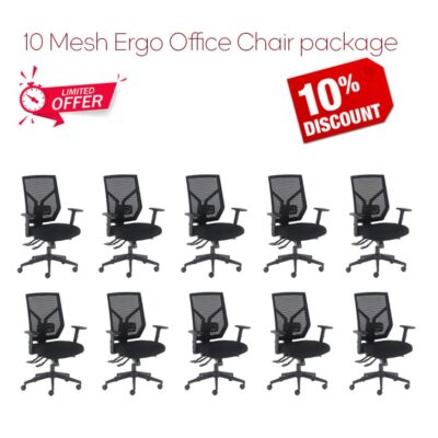 Mesh Ergo Office Chair Package