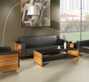 Nova Lounge Suite with Nova Coffee Table. Office Furniture