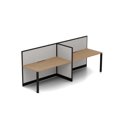 Quiet 2 Person Single Side Desk
