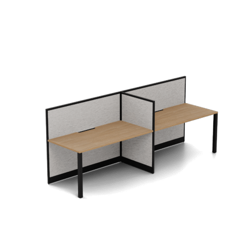 Quiet 2 Person Single Side Desk