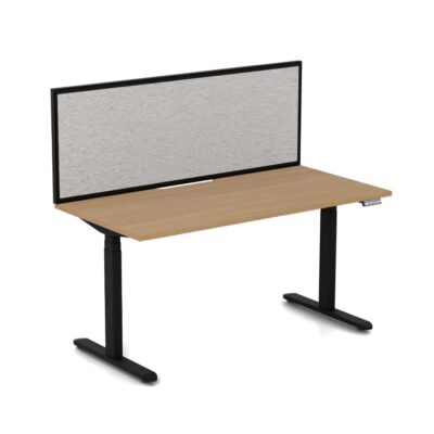 Ascend Delta Height Adjustable Desk with Screen