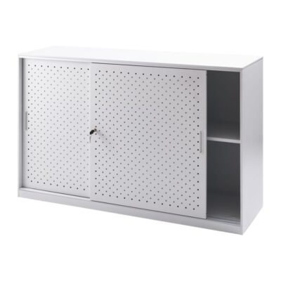 Perforated Sliding Door Cabinet