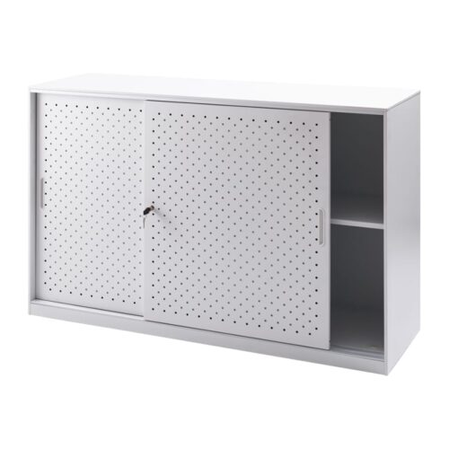 Perforated Sliding Door Cabinet