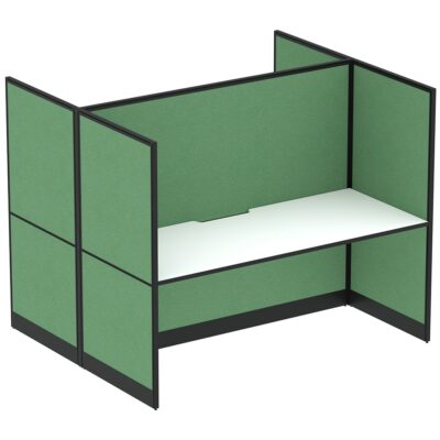 LOCAL UPHOLSTERED Quiet 2 Person Double Desk - 1500H