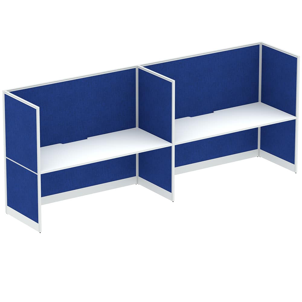 LOCAL UPHOLSTERED Quiet 2 Person Single Side Desk -1500H