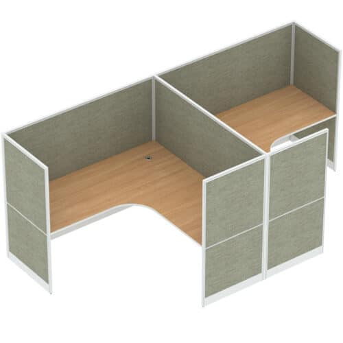 LOCAL UPHOLSTERED Quiet 2 Person T Pod - 1500H