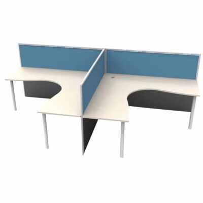 Super Office Screen 2 Person T Pod