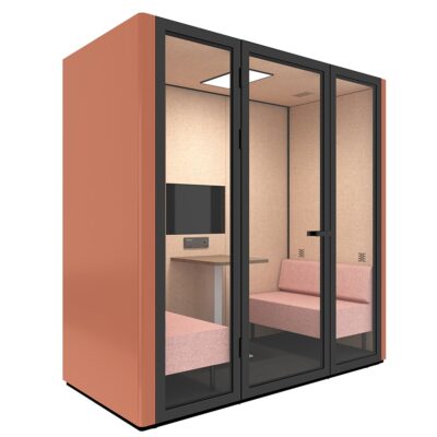 Tranquil 2-4 Person Acoustic Booth - Custom Colours