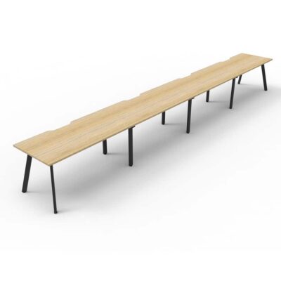 Avenger Venus 4Person Single Sided Desk