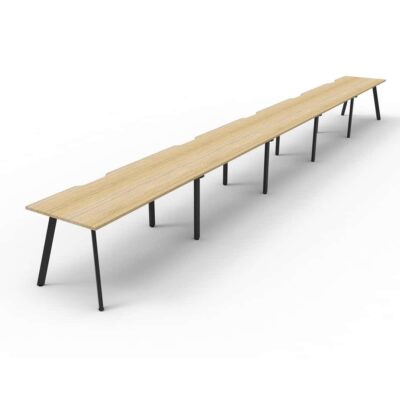 Avenger Venus 5Person Single Sided Desk