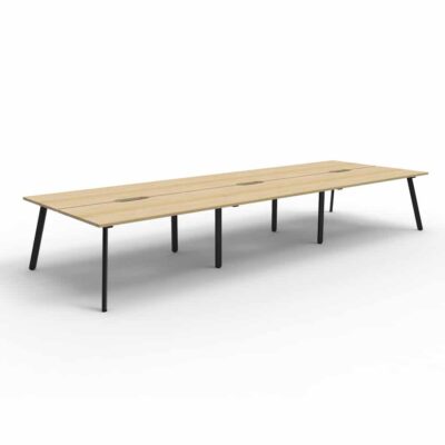 Avenger Venus 6Person Double Sided Desk