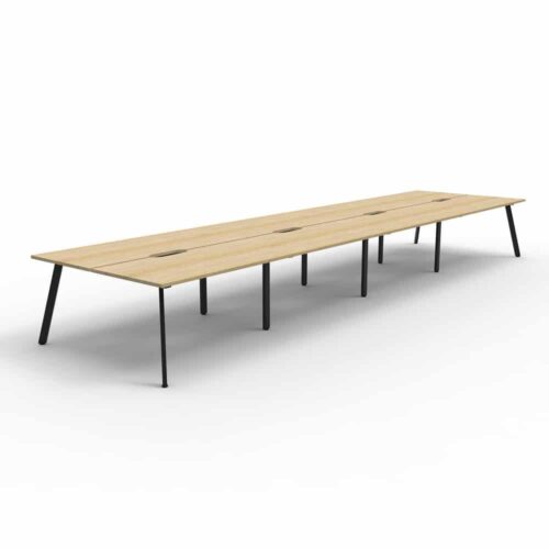 Avenger Venus 8Person Double Sided Desk