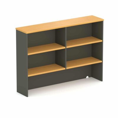 Wonder Overhead Hutch Beech/Charcoal