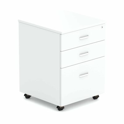 Wonder 2 Personal/1 File Mobile Pedestal White