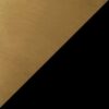 Black/Brass