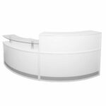 modular reception counter white. Office Furniture