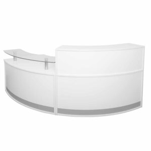 modular reception counter white. Office Furniture