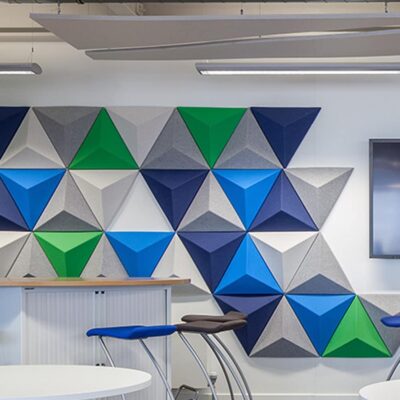 Quietspace 3D Acoustic Tiles - Pyramid
