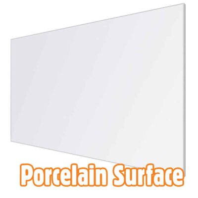 Slim Edge Porcelain Whiteboard