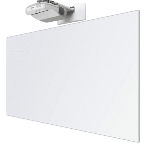 Slim Edge Porcelain Projection Whiteboard