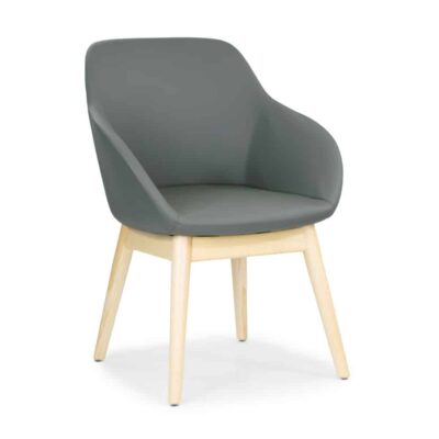 Nest Timber Leg Visitor Chair
