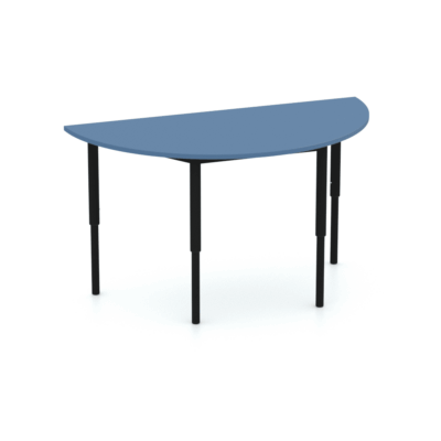 Oxford Semicircle Adjustable Student Table