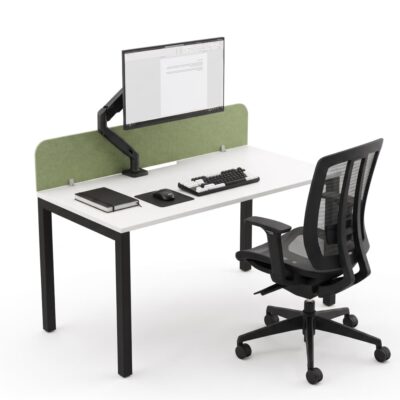Apex Office Desk with Screen Zorba Screens