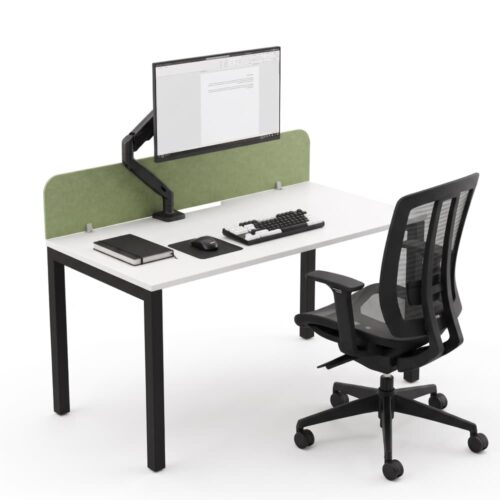 Apex Office Desk with Screen Zorba Screens