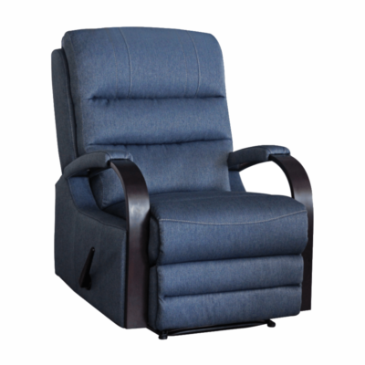 Timberline 1 Seater Manual Recliner with Timber Accent