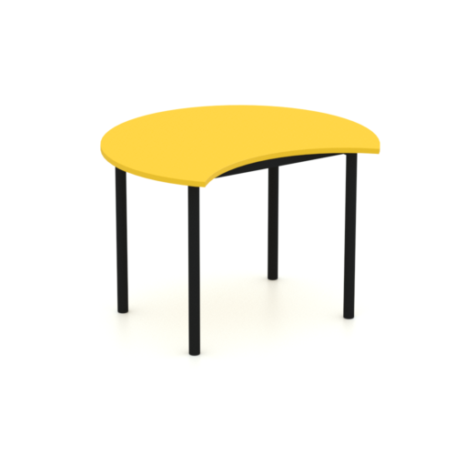 Oxford Crescent Fixed Height Student Table (Extended Range)