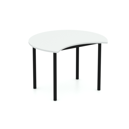 Oxford Crescent Fixed Height Student Table